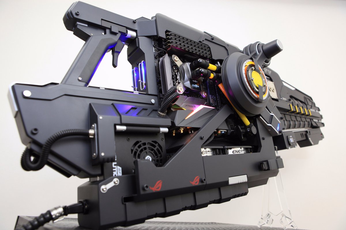 ASUS_ROG's tweet photo. ROG Carbine. The very best there is. When you absolutely, positively got to frag every n00b in the room, accept no substitutes.📷@capten_cork https://t.co/1XVYY6qnEL