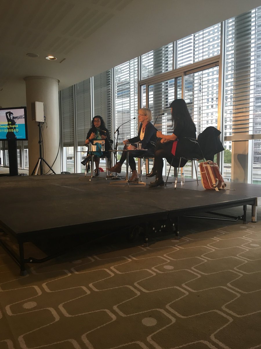 WorldRevBooks's tweet photo. China only has limited “ideologically-designed” gender equality says Xiaolu Guo at session on women’s lives in modern China #ChinaChanging https://t.co/c4lTLbKRjf