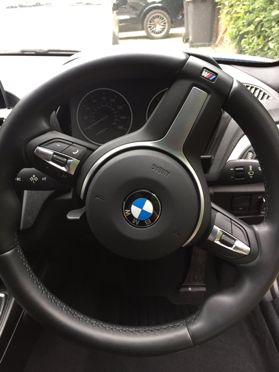 Vseast's tweet photo. Just a bit of make up and grime removed from the steering wheel of this mornings job. Much better now. @pvdapproved https://t.co/jK85orWwhf https://t.co/OUOMdc0qOT