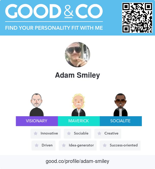 BrickWalkerLUS's tweet photo. I’m loving @ingoodco’s free personality test! Check out my results and personality type: https://t.co/KxriEzrd86 https://t.co/og8PHEGW4b