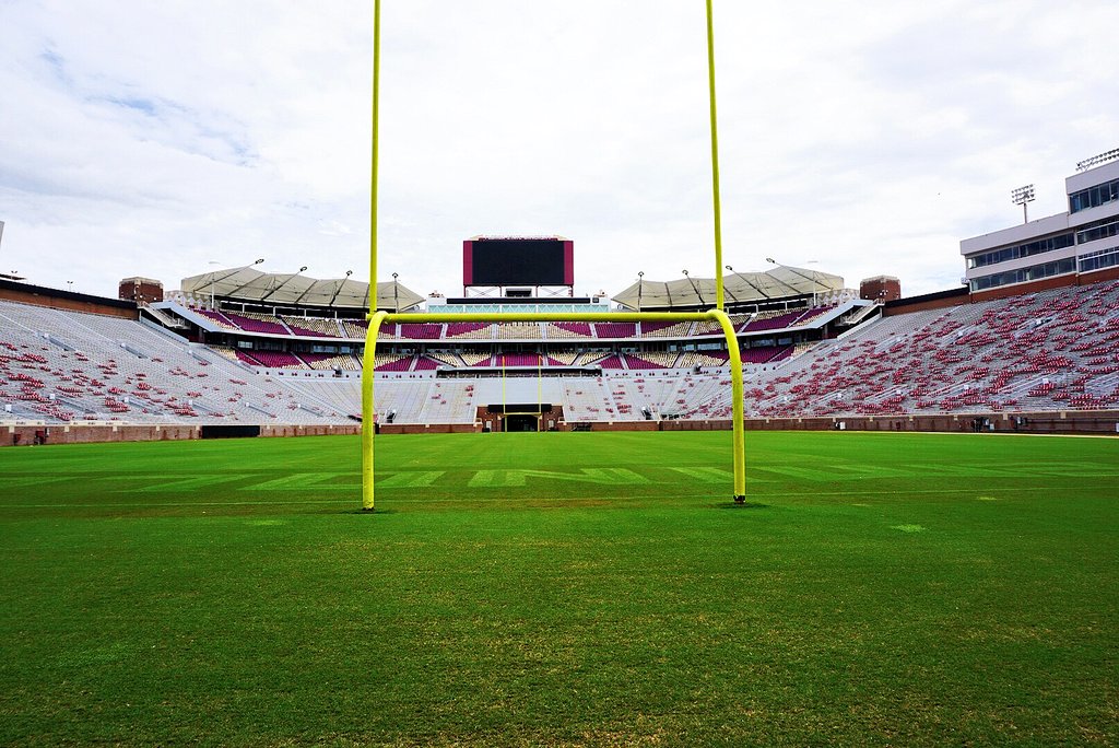 SeminoleBooster's tweet photo. Woke up on the right side of the goal post today! Are you ready for Game Day?? #BeatMiami #GONOLES https://t.co/w3pAVT4QT6