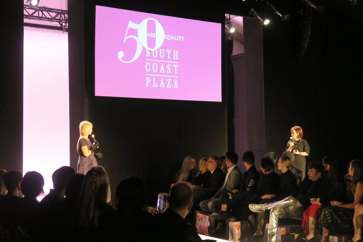 AmChCEO's tweet photo. #ACCS Biz Dev Director #KathyKung supports member @southcoastplaza event #HarpersBazaarFashionShow. @Avril_at_BAZAAR https://t.co/bS9rNgQ8lR