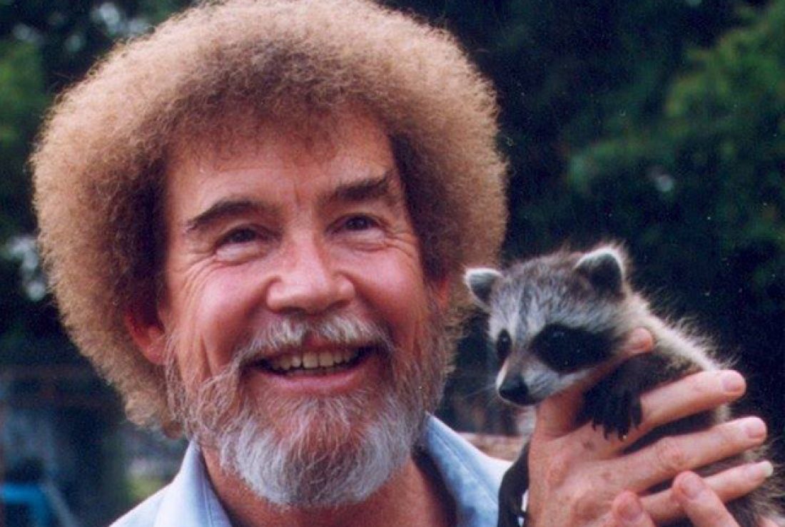 GoWithFlick's tweet photo. What did we do to deserve Bob Ross? https://t.co/2rjvVUkOfu