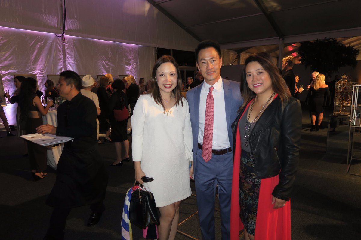 AmChCEO's tweet photo. #ACCS Biz Dev Director #KathyKung supports member @southcoastplaza event #HarpersBazaarFashionShow. @Avril_at_BAZAAR https://t.co/bS9rNgQ8lR