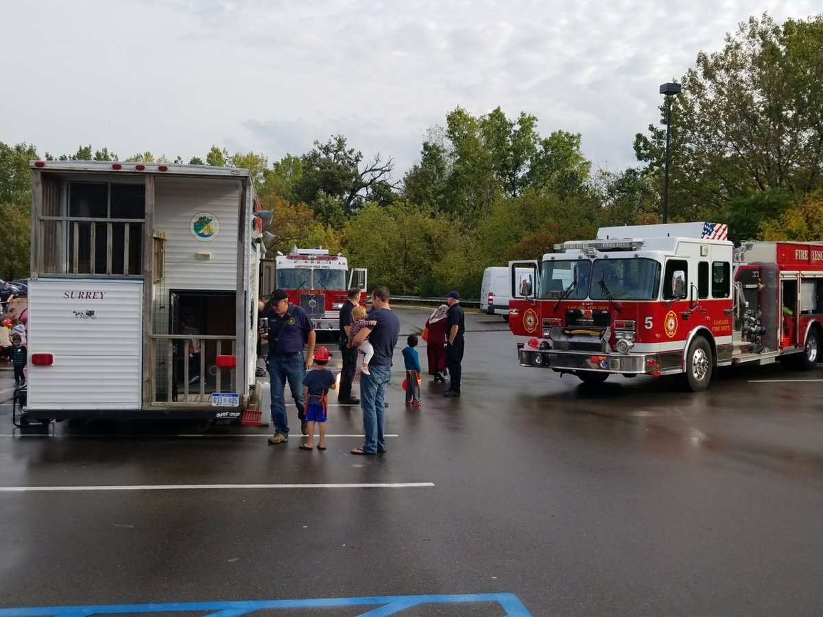 Thank you to our first responders for making our Safety Day at 2715 a success!  #safetyday #firesafetymonth