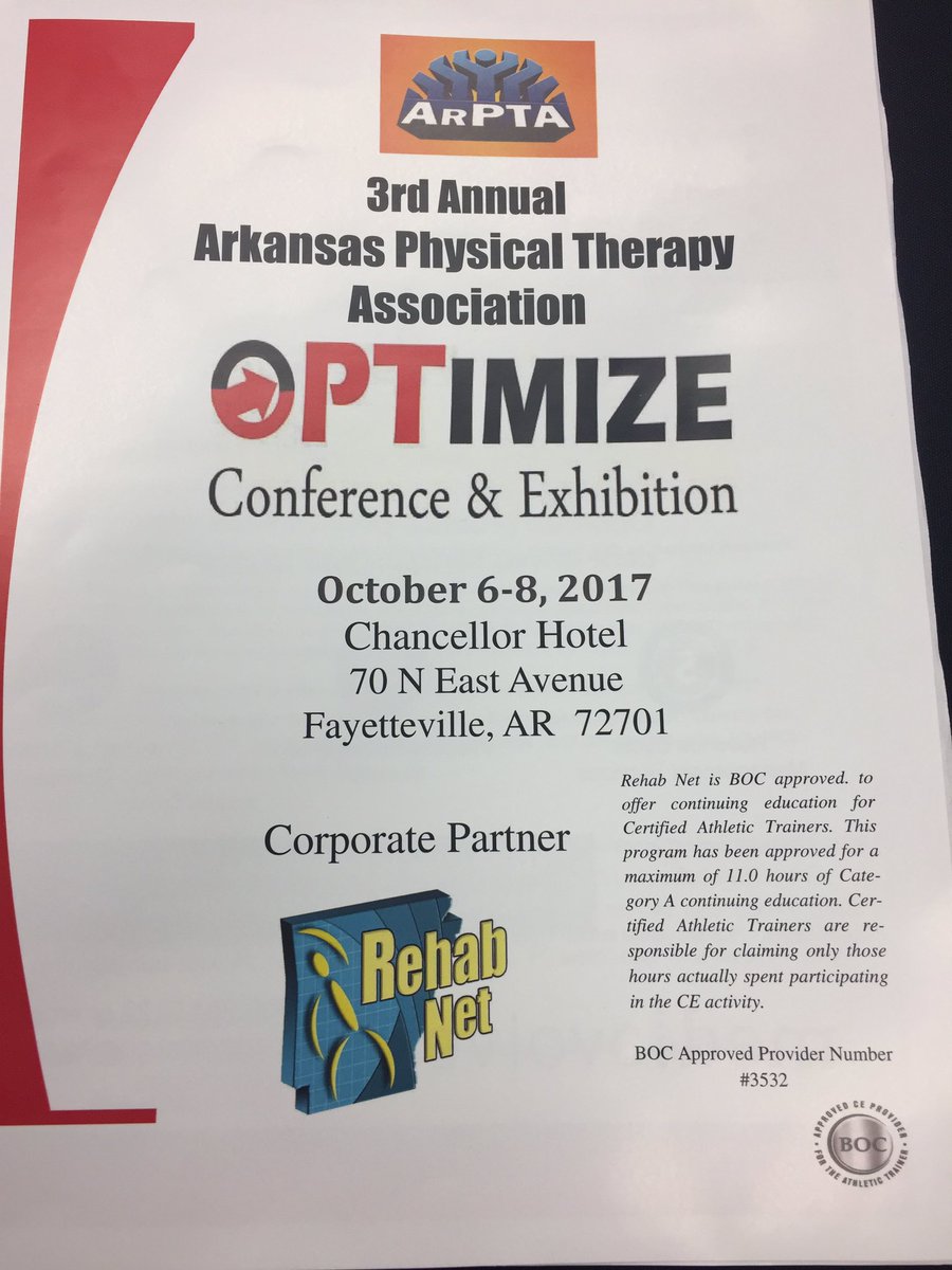 AR_PTA's tweet photo. #Optimize2017 #ArPTA https://t.co/BoNL2thTox