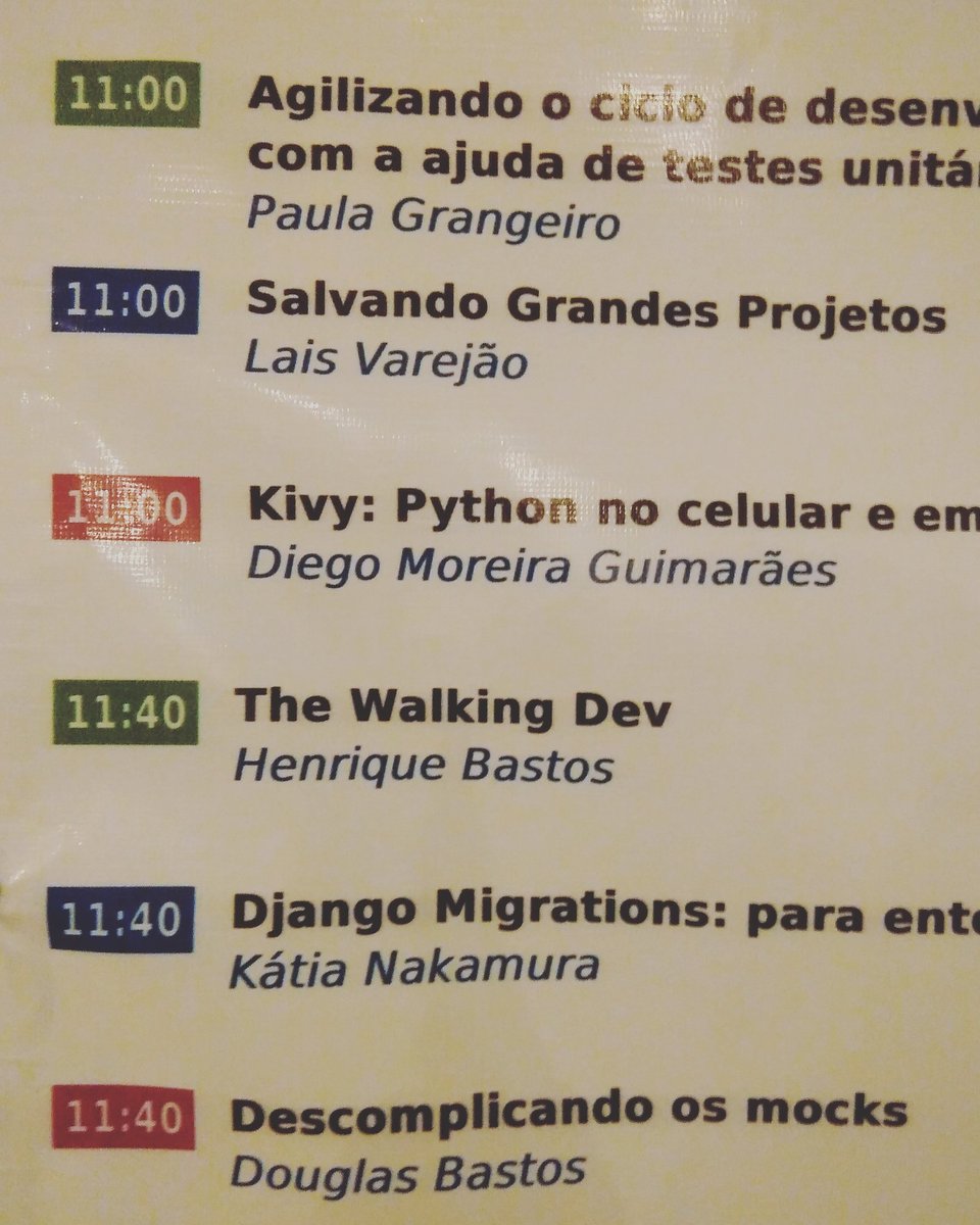douglasbastosok's tweet image. Tá chegando, venha descomplicar os mocks #uaipython #pybr13