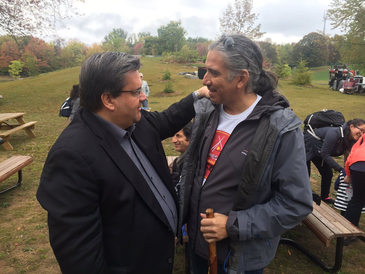 <a href="/DenisCoderre/">DenisCoderre</a> avec <a href="/DrVollant/">DrVollant</a> au Challenge Stanley Vollant