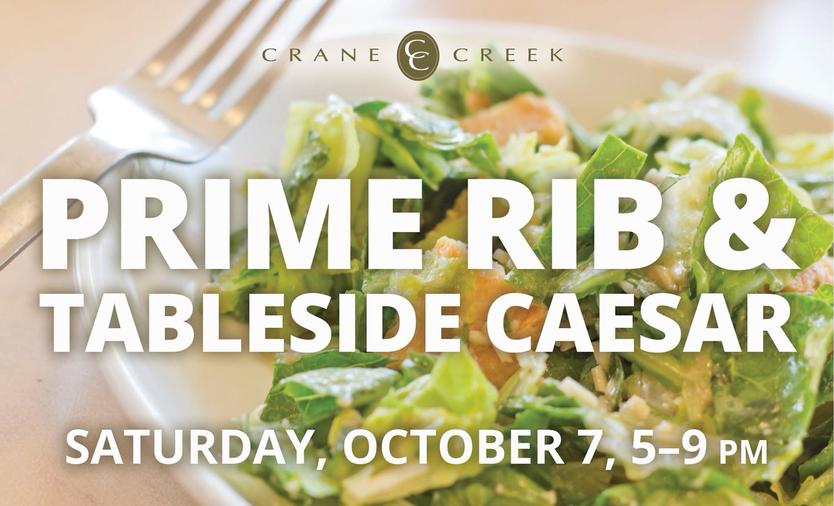 Make your reservation for dinner tonight through ForeTees or by calling 514-4340.