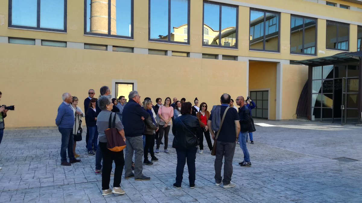 Luoghipg's tweet photo. La visita all'ex lanificio di #PonteFelcino 👍 #LuoghiInvisibili #Perugia https://t.co/YUj3QaLsfC