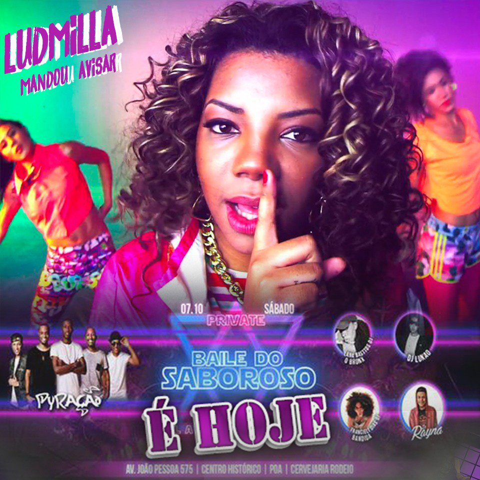 saborosop2's tweet photo. HOJE É DIA @DjBenSaboroso @matsmacedo @bailedosaboroso https://t.co/aLRKCbP100