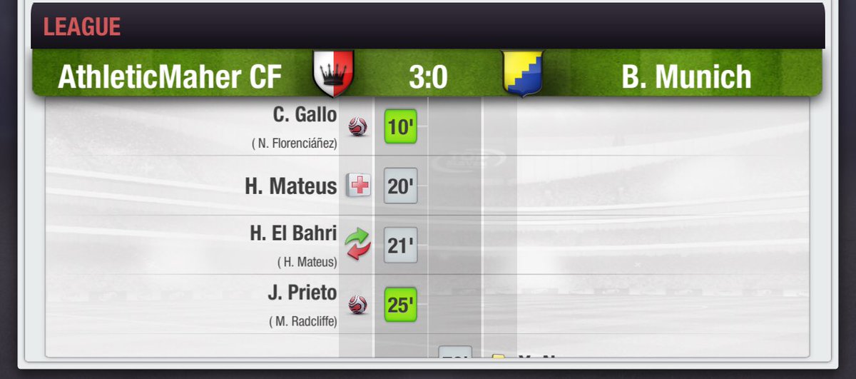 AthleticMaherFC's tweet photo. A Big W at Home. 3 more points!
¡Una gran victoria en casa. 3 puntos mas! Prieto was the MOTM!
#ATMBMC #L24 #TopEleven https://t.co/gLg05tEn8n
