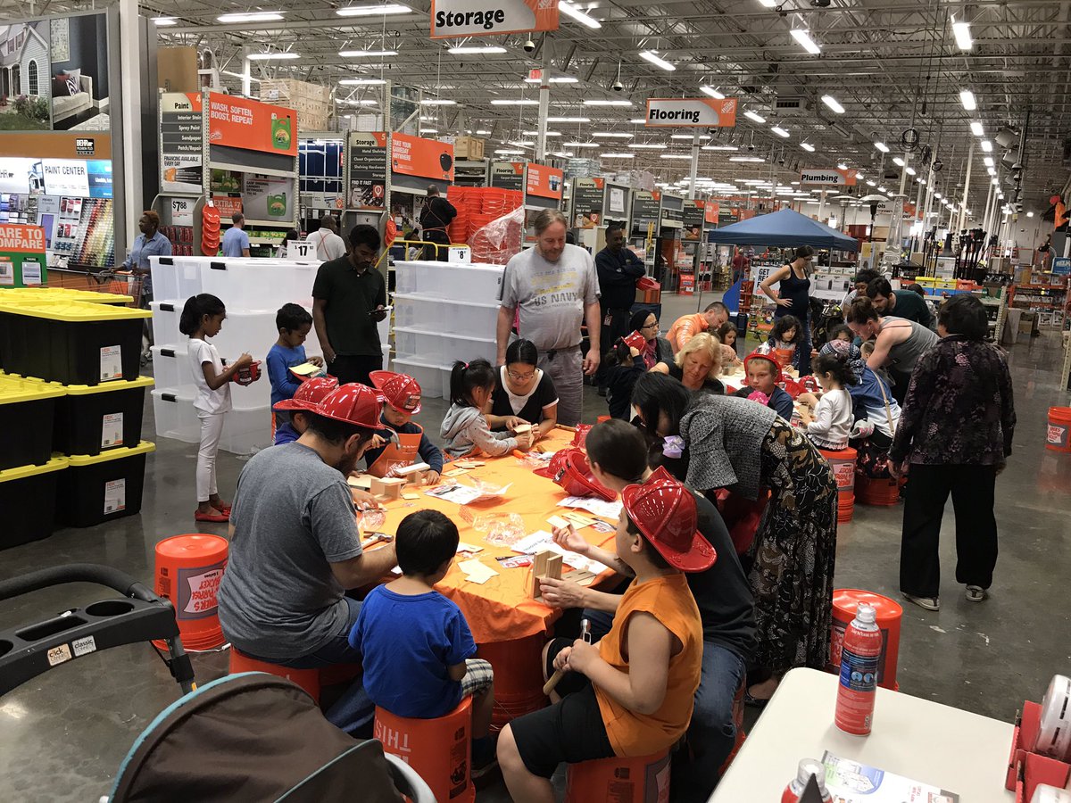 Team 6228 Home Depot tweet media