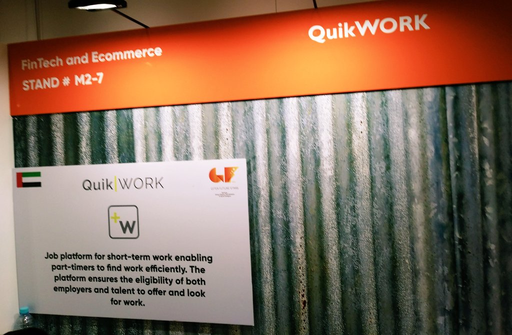 voltire747's tweet photo. @QuikWORK a revolutionary homegrown #shorttermwork platform #hireawesome ; catch us at @GITEXFS https://t.co/7TKQTDFtCy