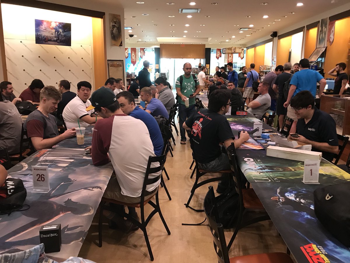 GameMasterLH's tweet photo. Sealed #PPTQ is about to start here at Game Master Laguna Hills! If you missed the sign up, you can still come in and draft! #mtg https://t.co/FJSC6Zf6Wt