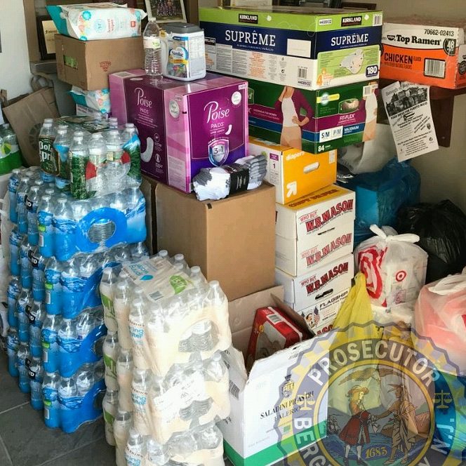 BCPONJ's tweet photo. #BCPO #CommunityAffairsUnit sends #PuertoRicoRelief to be included with @BogotaPD & @TeaneckPD shipment. A great thing for those in need. https://t.co/omBMOoQdVr