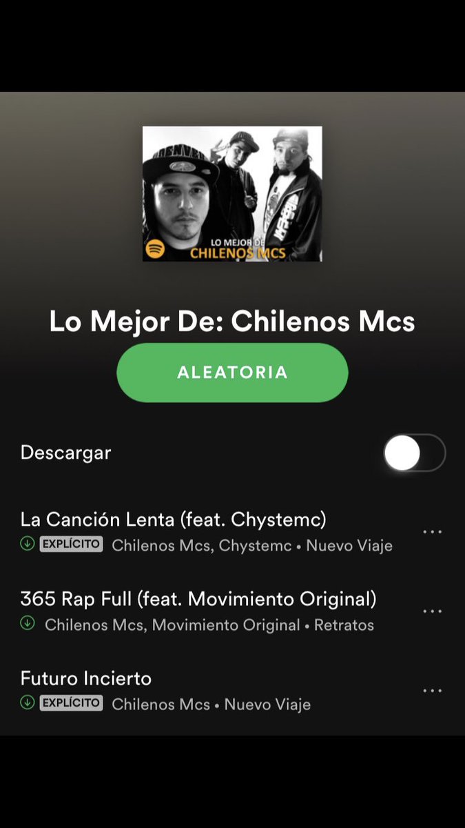 chilenosmcscrew's tweet photo. Sigue nuestra nueva Playlist en #Spotify @spotify @SpotifyChile @SpotifyLatino #ChilenosMcs https://t.co/Pv8fKI9bvg