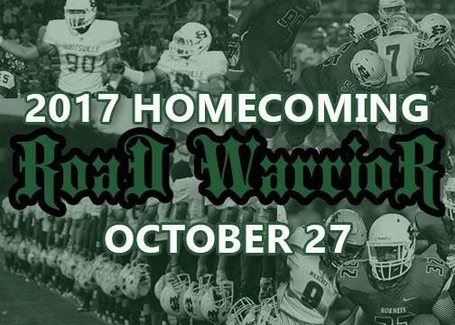 Save the date: Who’s “going” to the Hornet Homecoming Parade???  October 26 @ 6:30 pm!!!