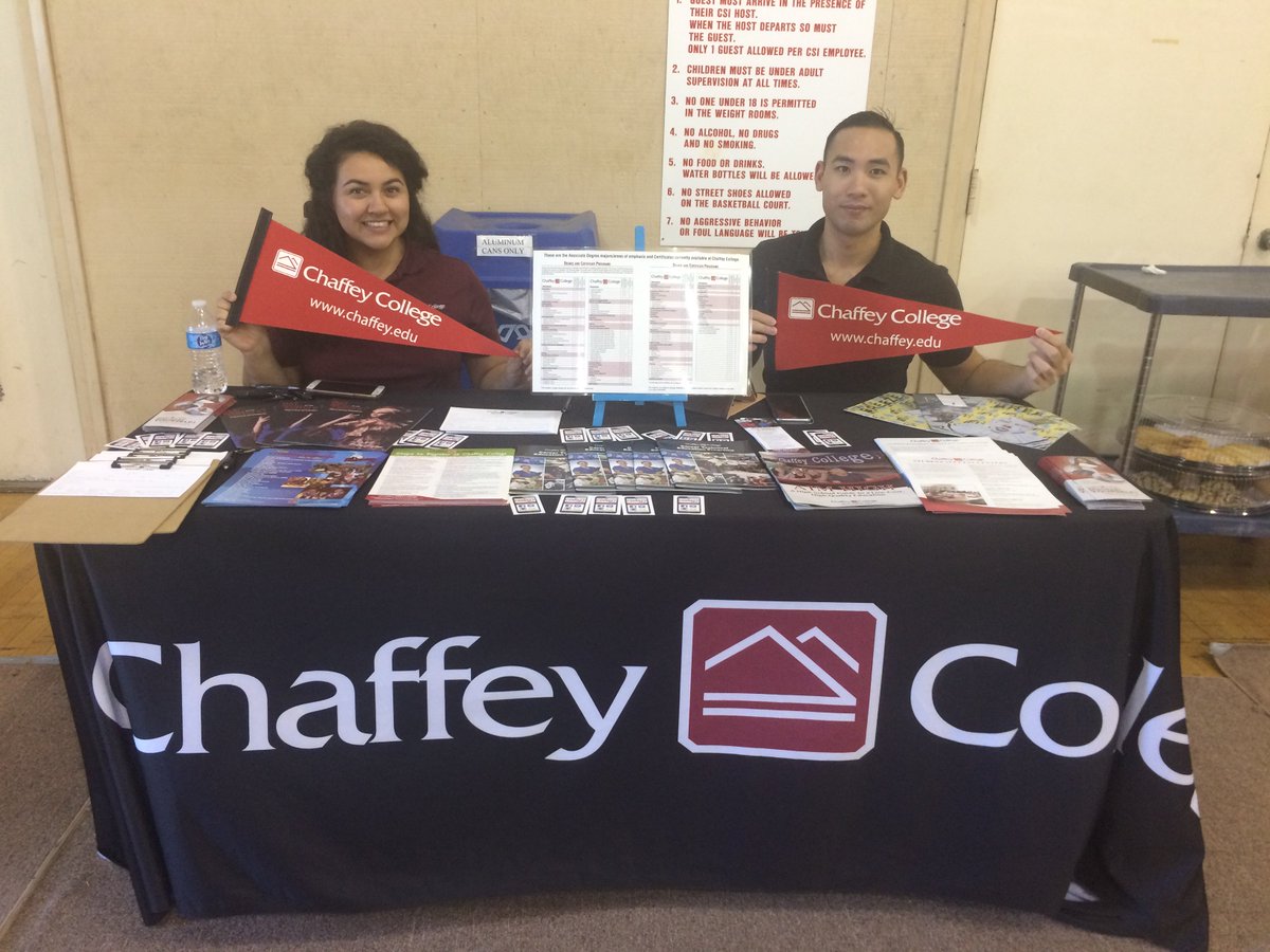 Chaffey College Student Ambassadors providing information at Manufacturing Day at the Intech Center