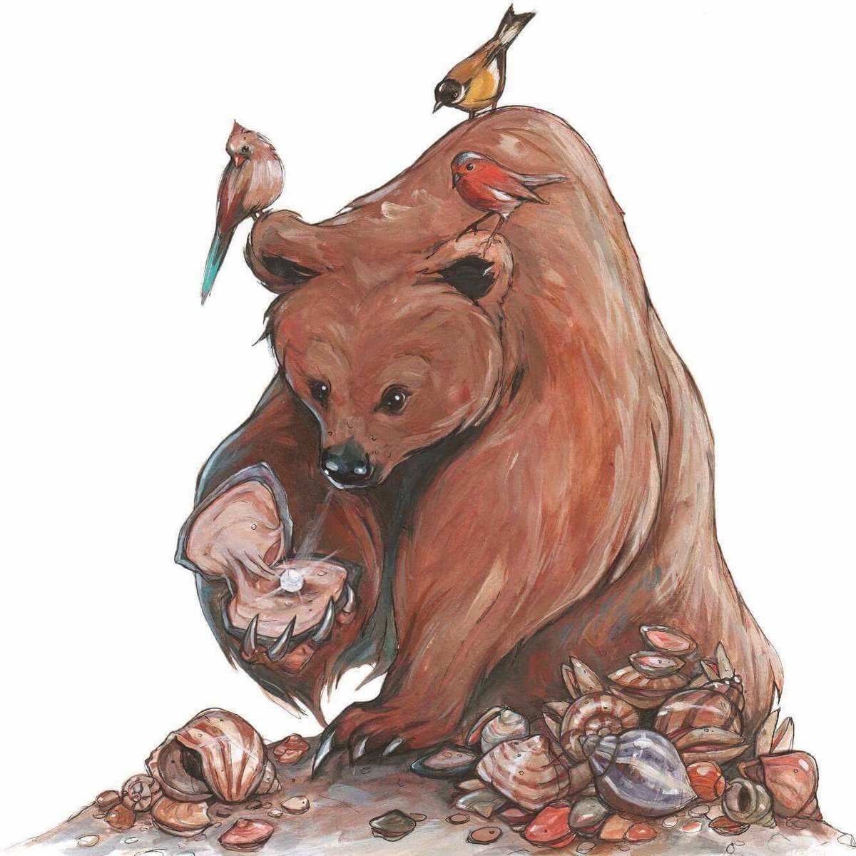 USWgoeswild's tweet photo. Detail is incredible in this preview by Ariel! Get down to see this piece up close 🐾 https://t.co/pmiQPKHOmI