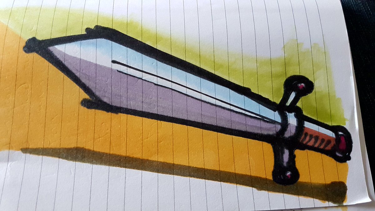 A_Garbutt's tweet photo. @inktober @mrjakeparker #inktober #inktober2017 #sword https://t.co/ljfztPEYdv