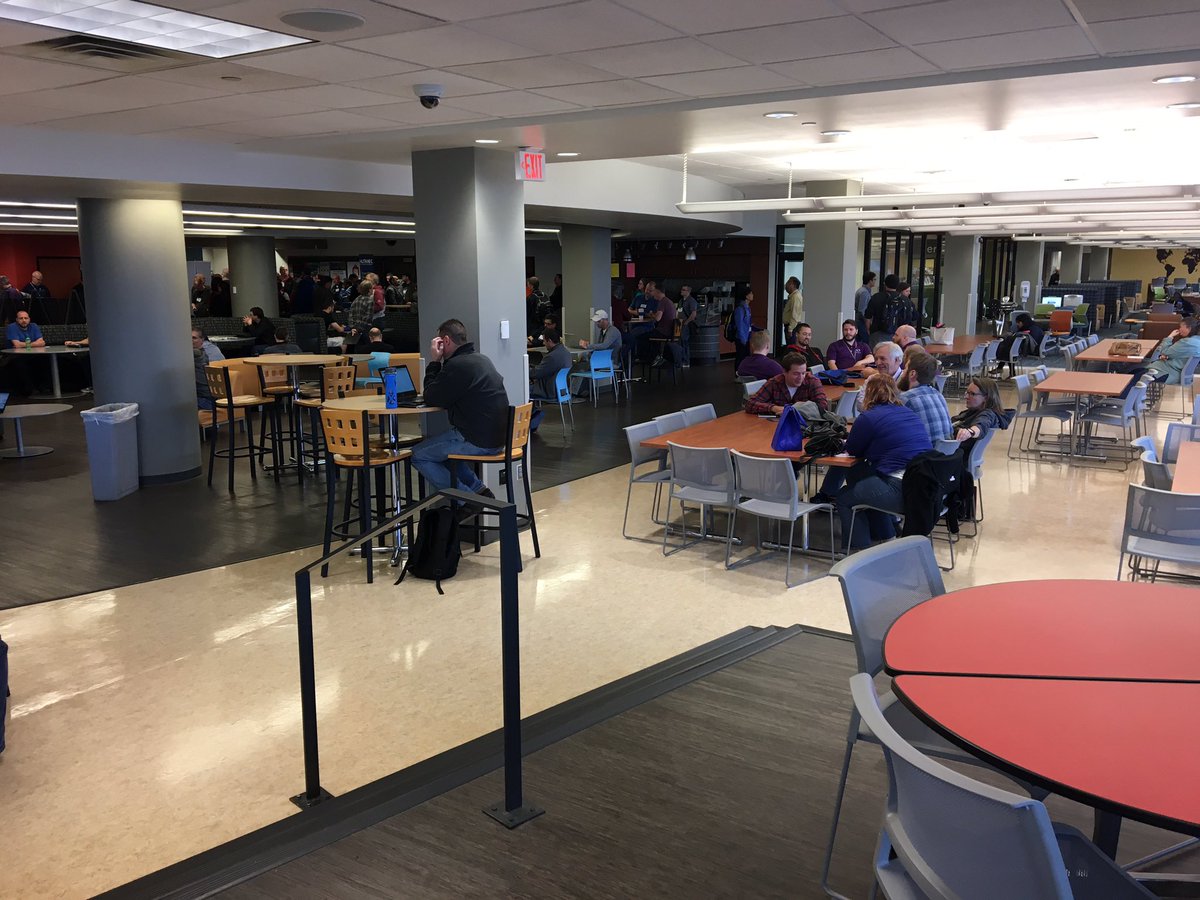 PASSMN's tweet photo. The lunch vultures are circling at #PASSMN. 😜 https://t.co/uFTAFk4j7O