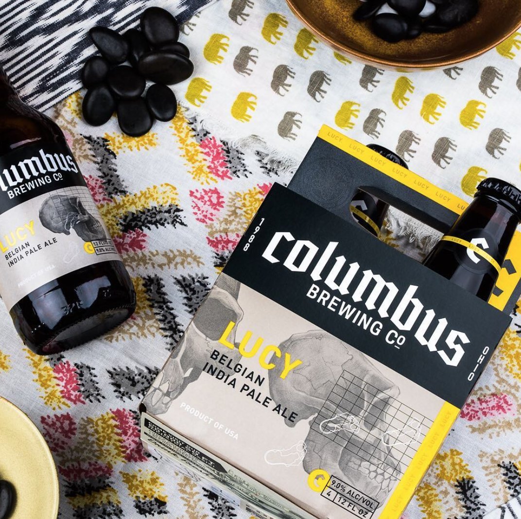 superior_bevgrp's tweet photo. Lucy Belgian style IPA from @ColumbusBrewing is hitting shelves! Brewed with traditional Trappist ale yeast, its deceptively strong at 9%abv https://t.co/ySn0lnxZm7