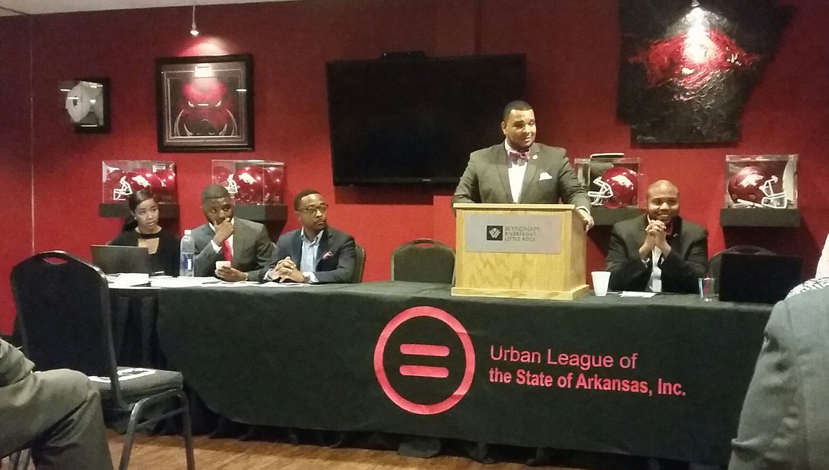 Celebrating <a href="/ArkansasULYP/">AULYP</a> Charter Weekend with Keynote Speaker <a href="/cjclanton/">Carlos Clanton</a> <a href="/NULYP/">National Urban League Young Professionals</a> President. #YPLove #BetheMovement #NULYP