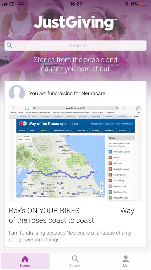 MAD4IT2017's tweet photo. Give him your support @Neurocare @caplandstudents #sheffieldissuper #BarnsleyIsBrill #doncasterisgreat every penny makes a difference https://t.co/hLi4R6s9Bb