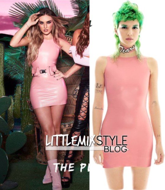 MixersUpdaters's tweet image. Perrie is wearing @MEAT_CLOTHING