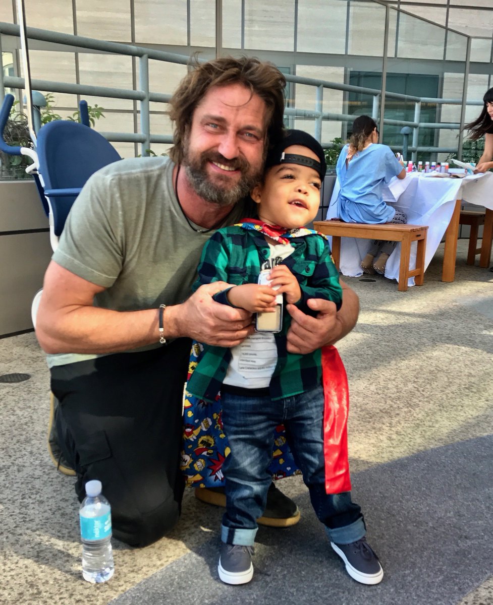 Gerard Butler Kids