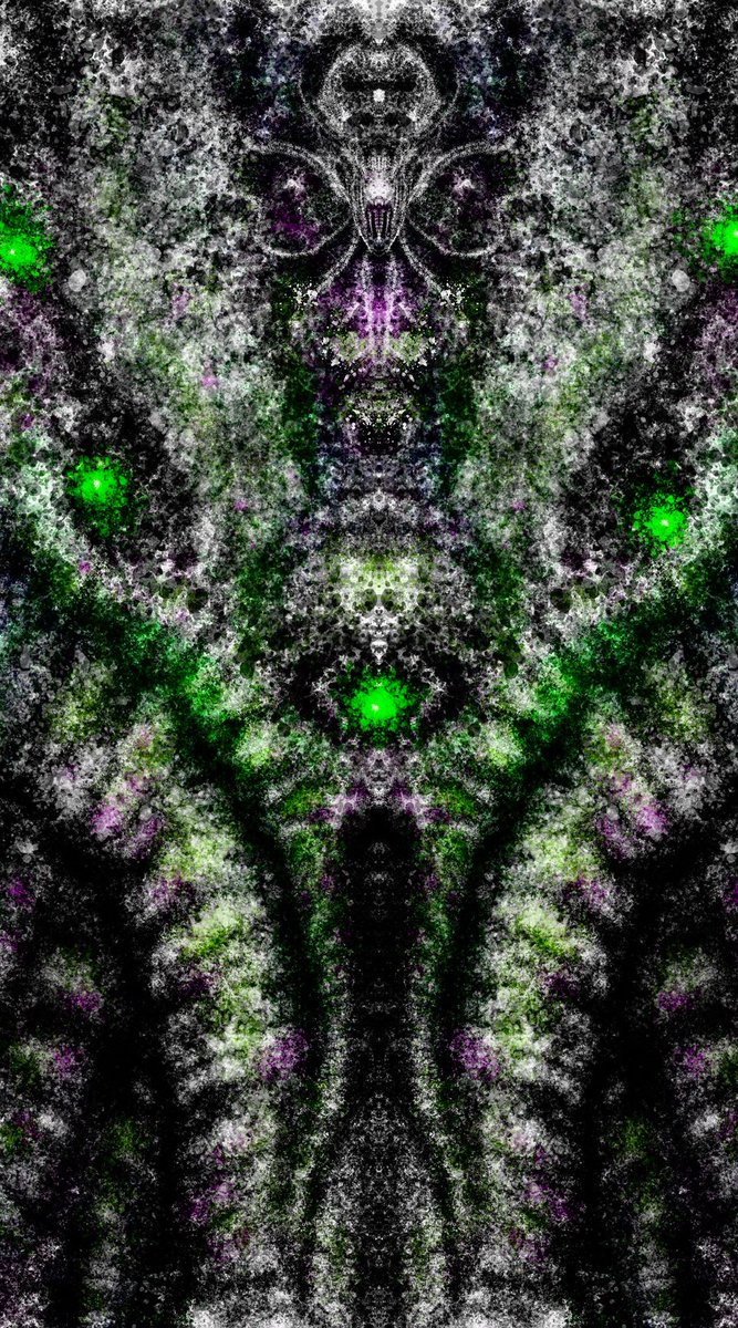 VikinggWu's tweet photo. CThulhu Card with digital painting in krita #cthulhu 

#hploveceaft #painting #krita https://t.co/7ee33KROki