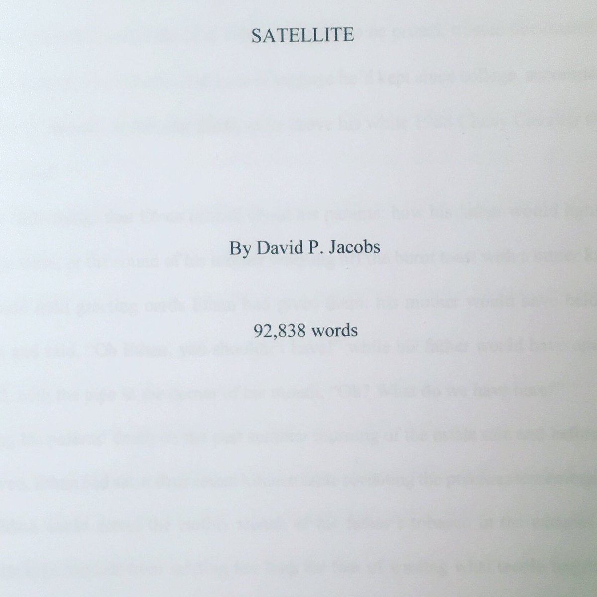DPJMuseAuthor's tweet photo. That feeling when a draft is finally done! Now on to the edits! https://t.co/QHObIoBbeW