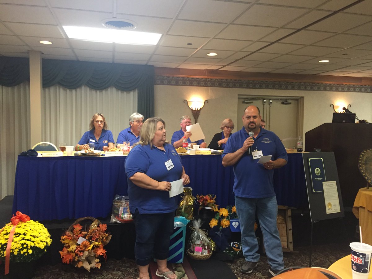 WVSSPA's tweet photo. We are hearing from our Mercer County leaders, Sam &amp; Sherry Hill. https://t.co/Pw8io2eajL