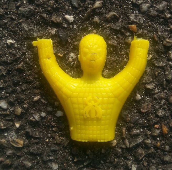Today's Pic: "Half of Spiderman" by Hans Rossenaar