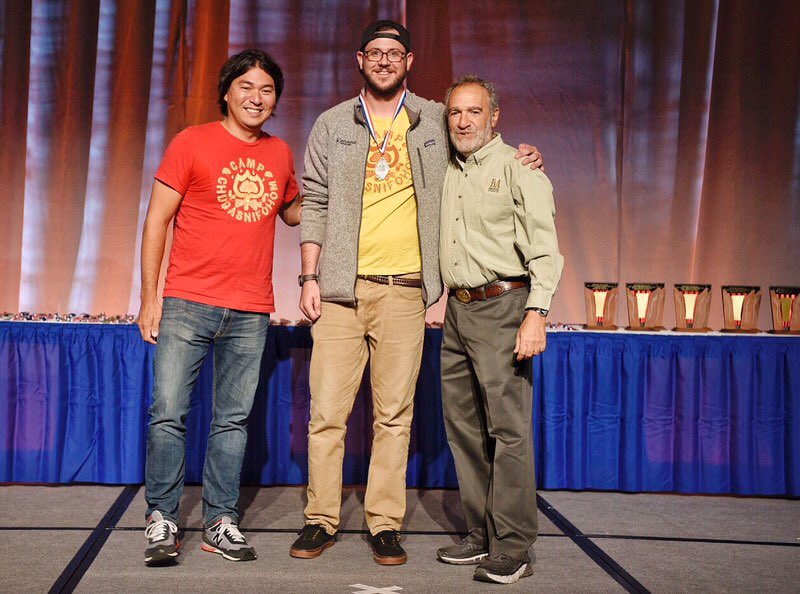 Wow!!! So incredibly honored that Maman 2017 won Silver in cat 30 Wood &amp; Barrel-aged Strong Stout at #GABF2017! On tap now to celebrate!