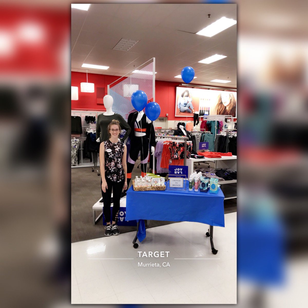 Rmp1630's tweet photo. Crunch to Brunch! #JoyLab #TargetMurrieta #workwhereyou❤️@Larahalverson @pickadpi @PjeturSigurdson https://t.co/tgKc7NQQGM