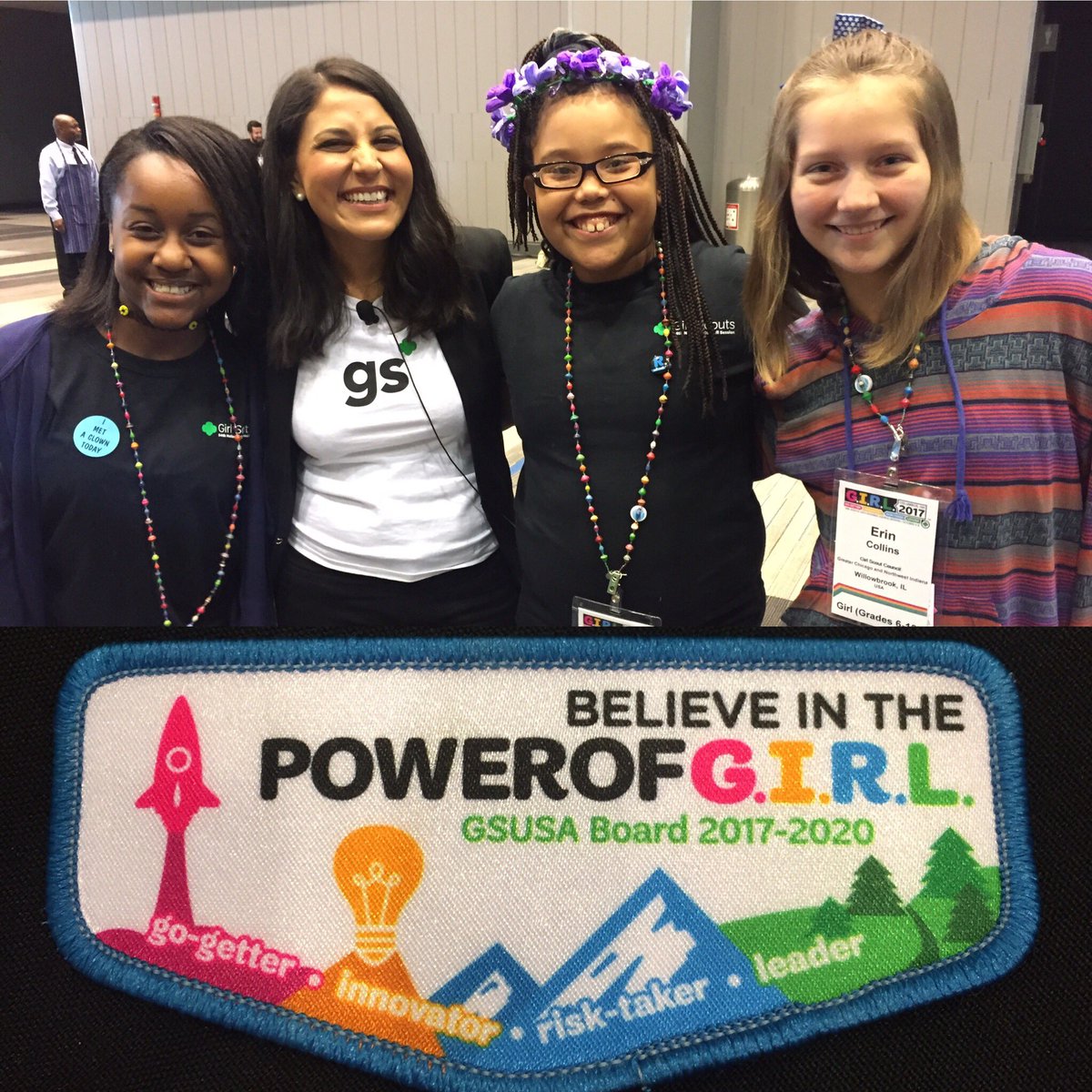 scicits's tweet photo. @Noorain @FordFoundation @girlscouts #GIRL17 make new friends @megannashville https://t.co/Xs8vYma1qK