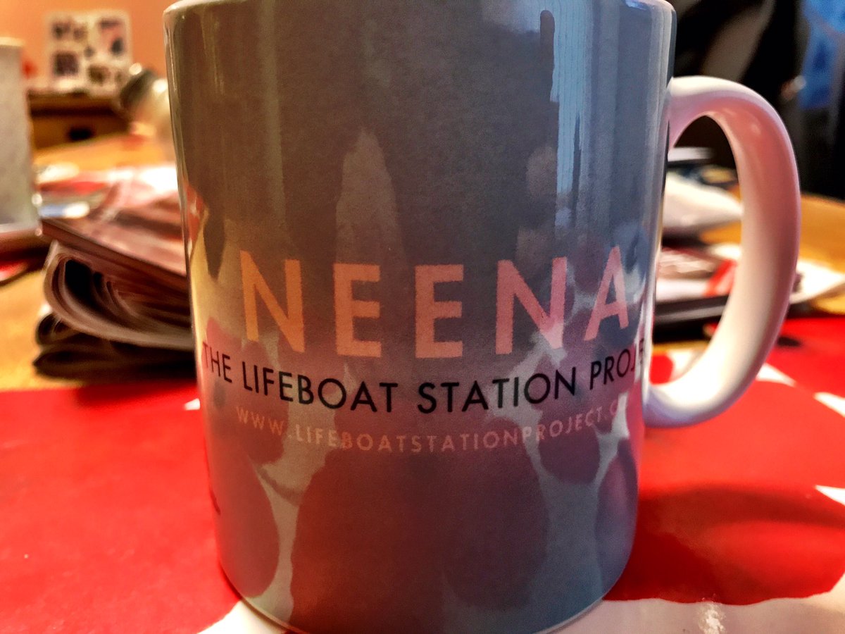 CGA_Kev's tweet photo. It's official! Tea tastes so much better when it's from my @ProjectLifeboat mug! #SARFamily #Neena #ProjectLifeboat https://t.co/dejyC2PEuv