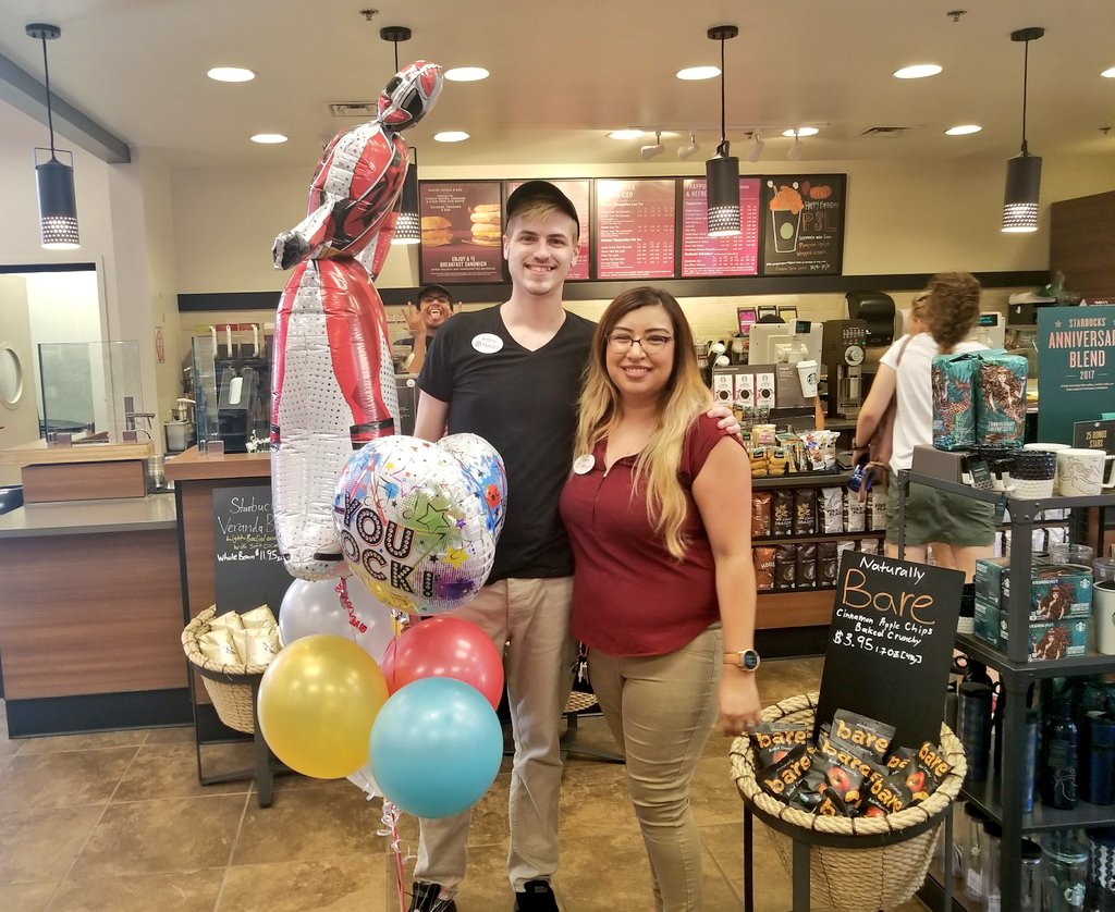 Congrats Anthony, youre going to be such an amazing SBUX TL! Proud of all you have accomplished! #UGotThis  #StarbucksRanger #NewBegining