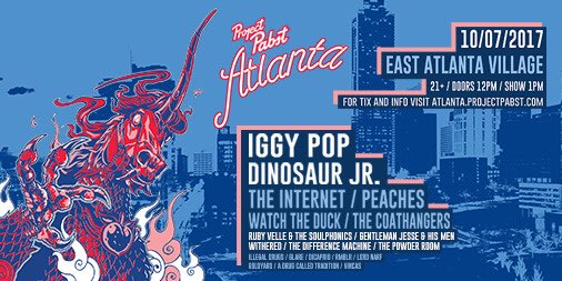 Pabst_Life's tweet photo. .@projectpabst Wish we were there to shotgun a #pbr with @IggyPop @dinosaurjr &amp; all the rabid music fans. #pabstblueribbon #music #ATL https://t.co/28vLPgU9hk