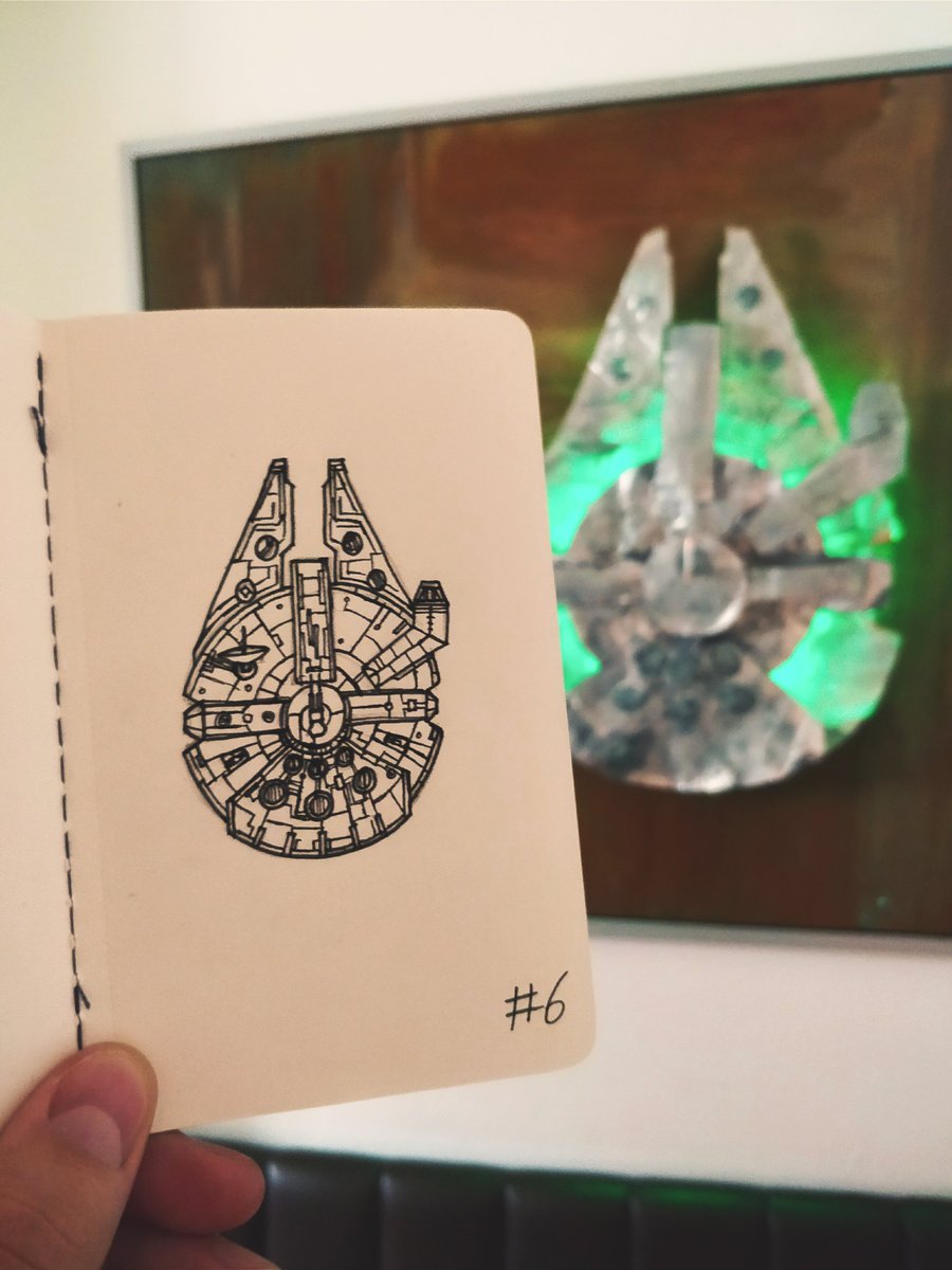DavidAltreiter's tweet photo. drawn yesterday... #Inktober Day 6 
#inktober2017 #StarWars https://t.co/hJecNx8IPl