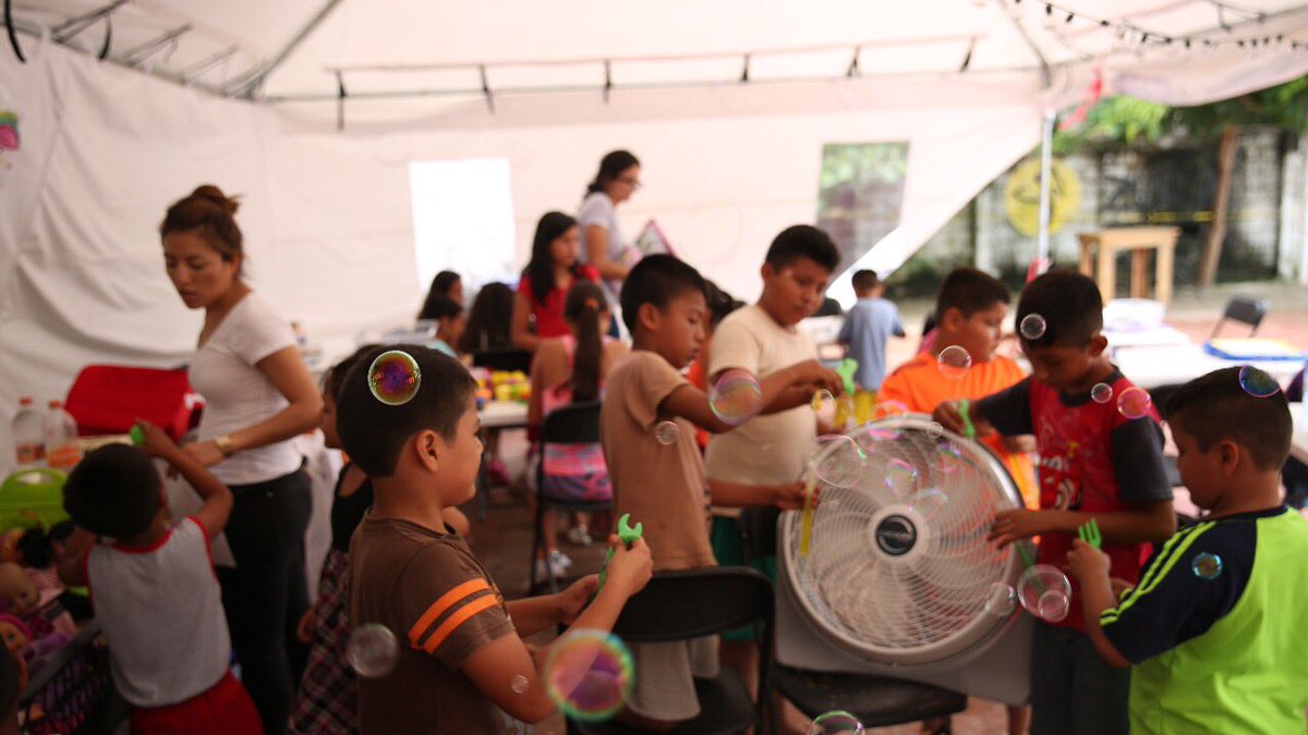 Las niñas y niños del albergue SAGARPA en Juchitán, Oaxaca nos dan una lección de compañerismo y equipo