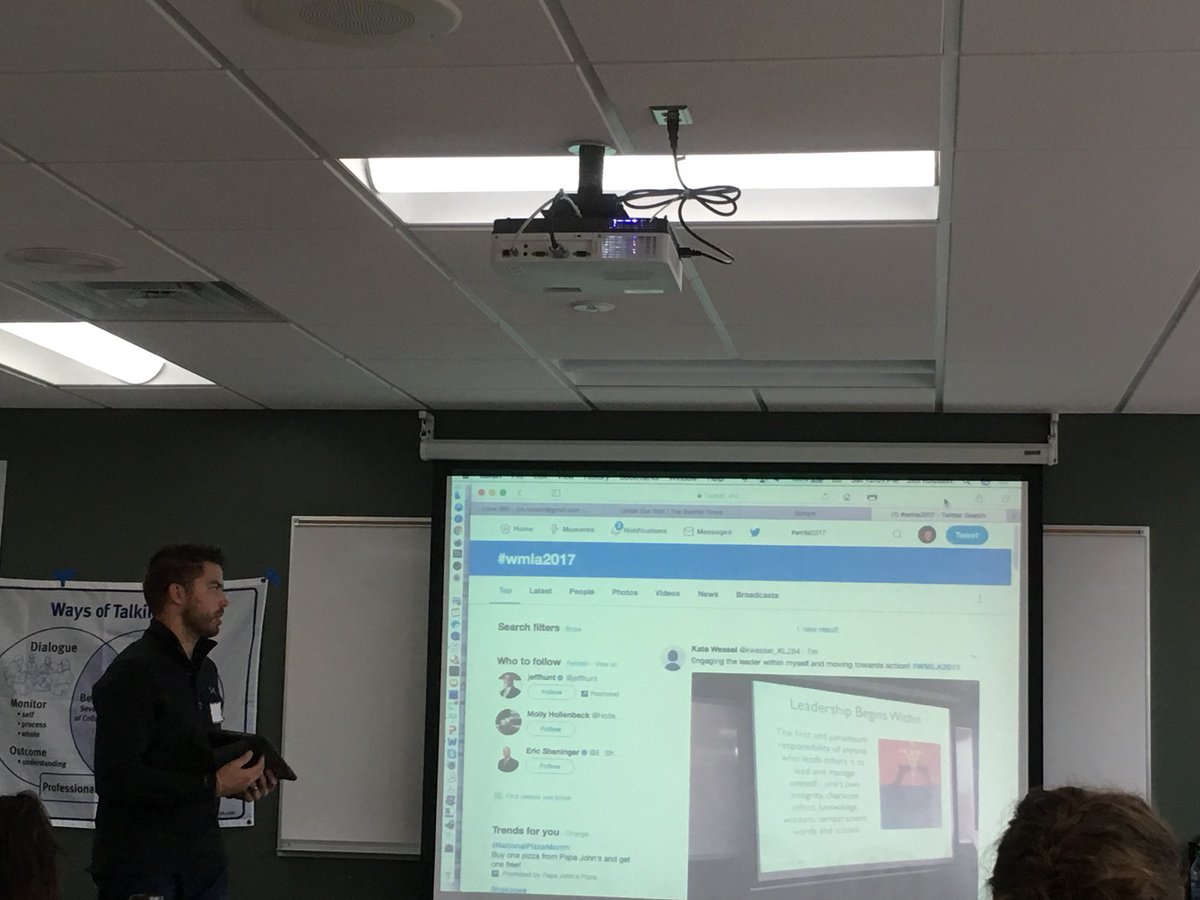 tbaker641's tweet photo. @MrATownsend #wmla2017 introduces twitter to WMLA “for the greater good of all” https://t.co/dtYTdqCX3i