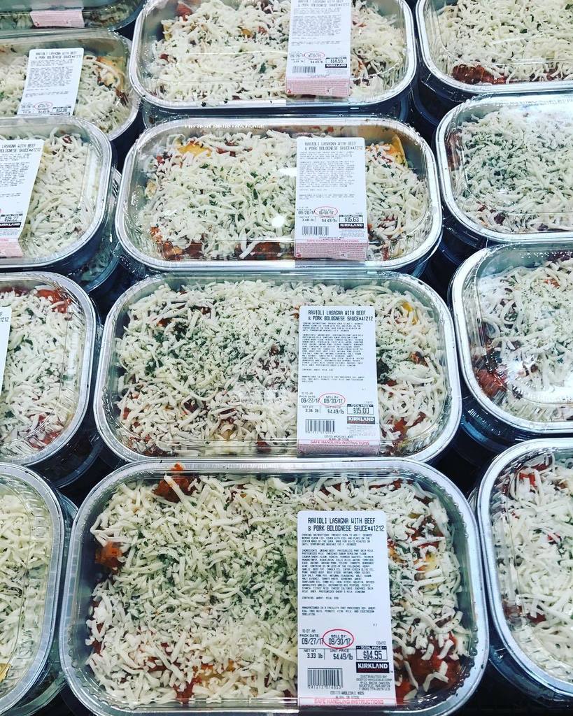 Costco Ravioli Lasagna With Beef And Pork Bolognese Sauce Beef Poster