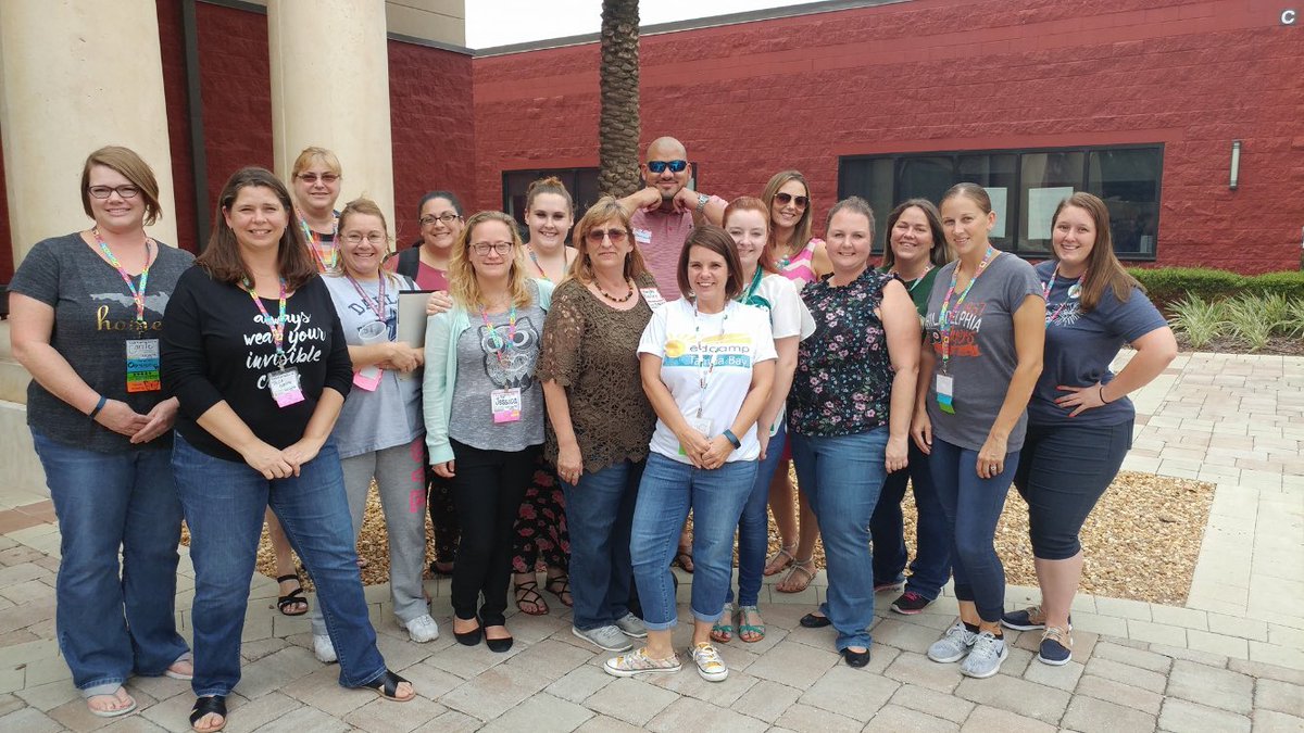 Loved seeing so many from <a href="/HernandoSchools/">Hernando Schools</a> at #EdCampTB 
Great day of learning!!