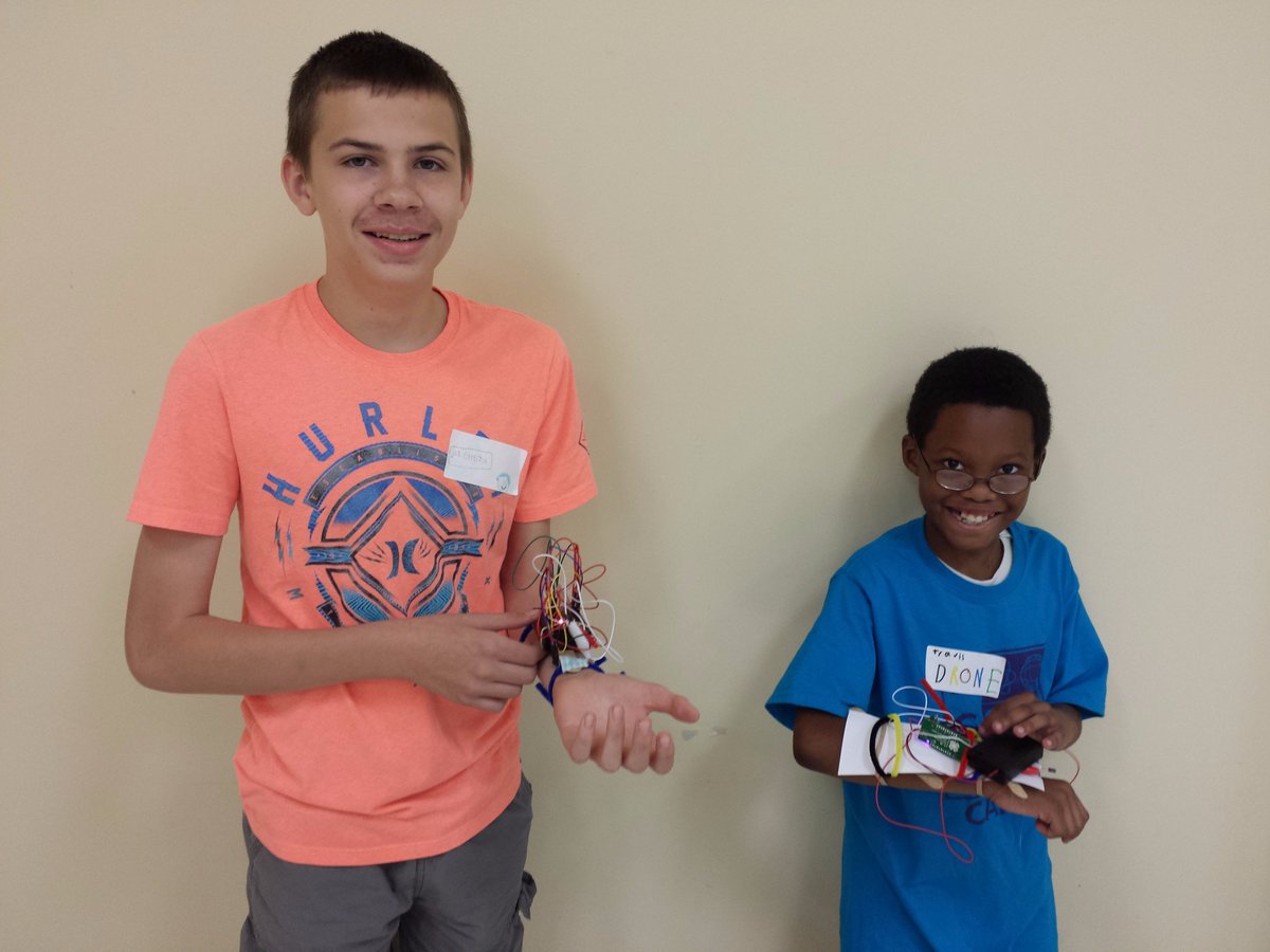 Moore County youth learning all about science this morning! #4HNationalYouthScienceDay #National4HWeek #4HGrowsHere