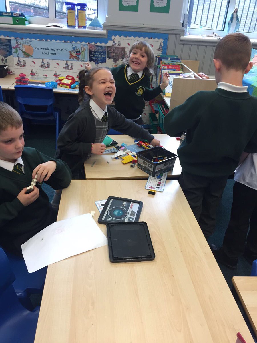 StJohnsPG's tweet image. P2/3 were having fun during #TeamWorkTime