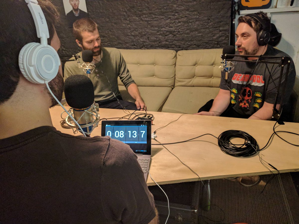 FilmFightsPod's tweet photo. #recording #neweps #podcasting #DIYstudio #filmfights #jackiechan #halloween #horrorfilms #content https://t.co/VhSsv2zndz