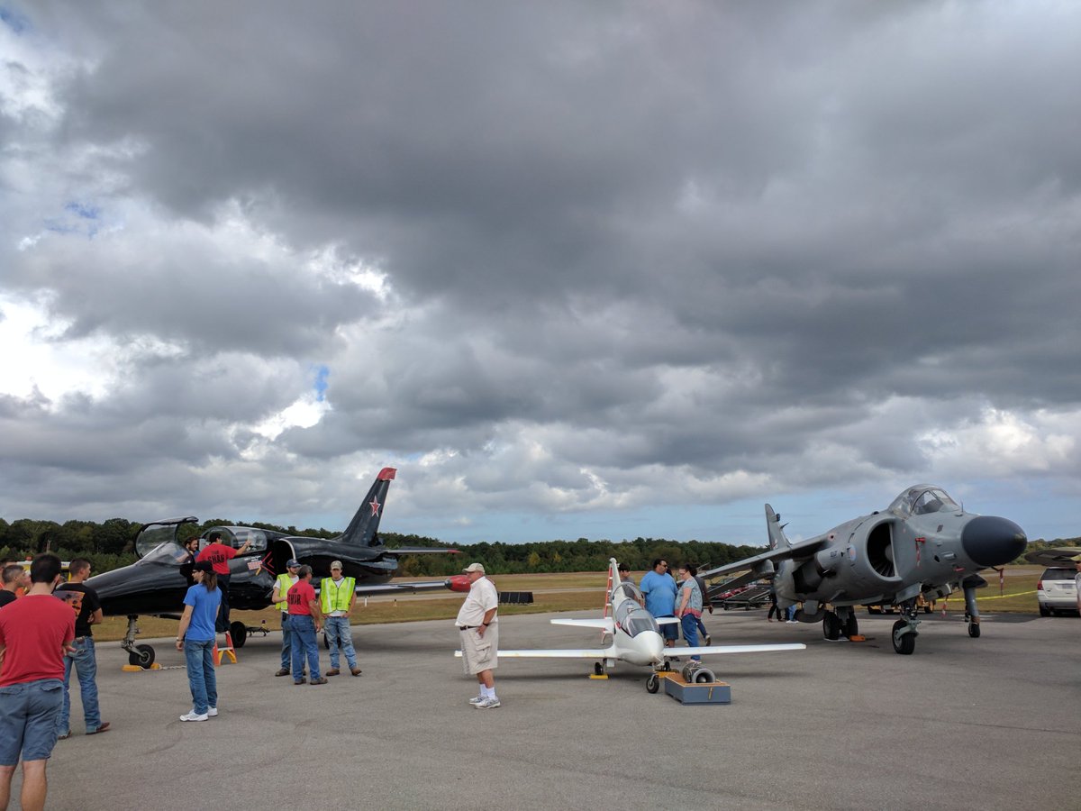 At <a href="/stmaryscounty/">St Mary's County </a> Regional Airport Migs, Harriers experimental aircraft, WOW!